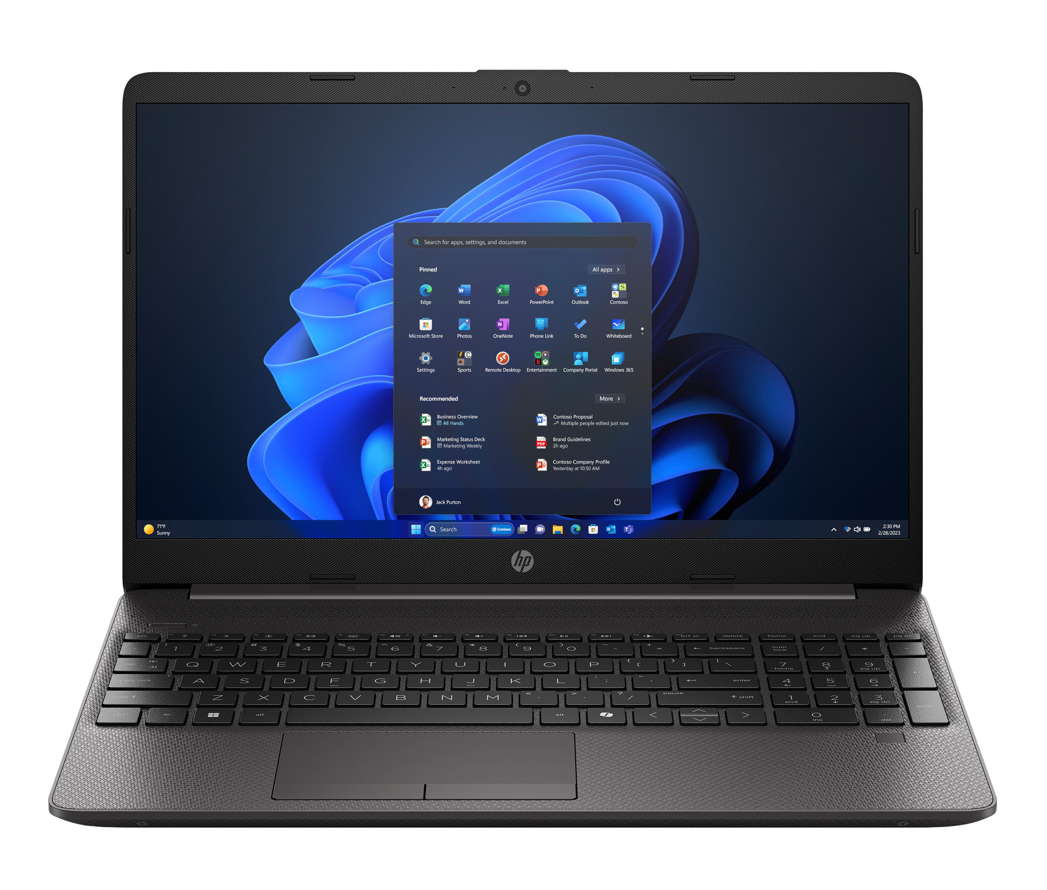 HP Inc. NOTEBOOK HP 250R G9 I5-1334U W11P 8GB 256GBSSD LCD15.6 1ONSITE BUNDLE