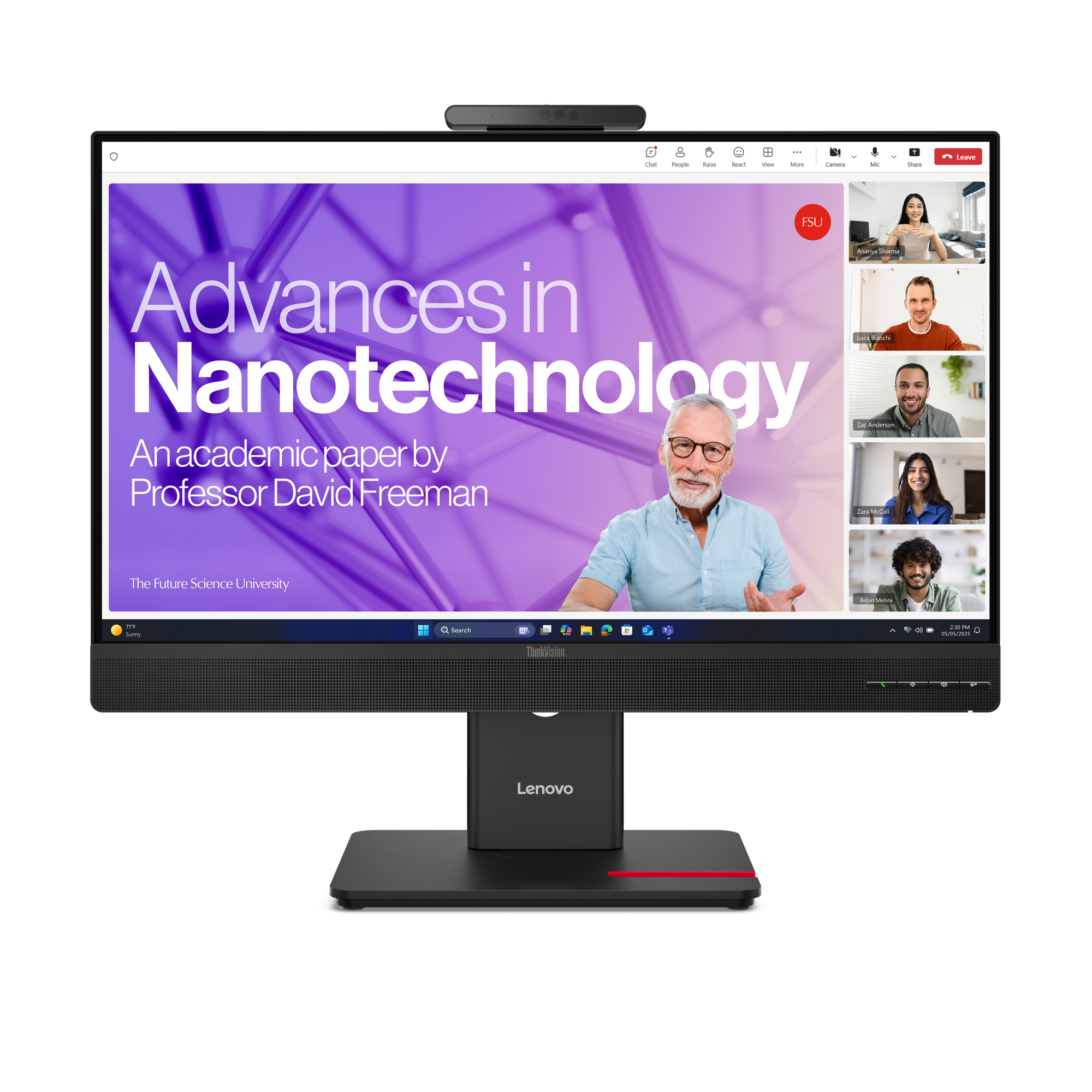 Lenovo PCs MONITOR LENOVO T27QD-4V 27-IN QHD IPS