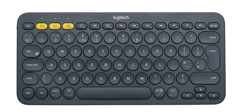 Teclado Bluetooth K380 Multi-device Preto Logitech