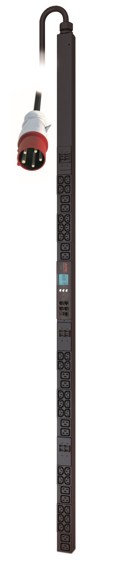 APC PDU VERT MEDI�AO 0U 32A 3PH 380 V ENT IEC60309 SAI C13(30) C19(12)