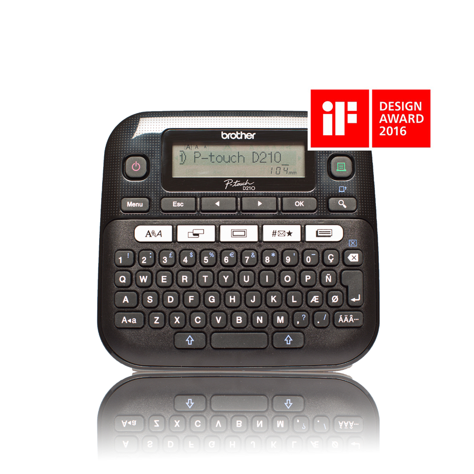 Rotulador Eletrônico Brother PTD210 Ptouch