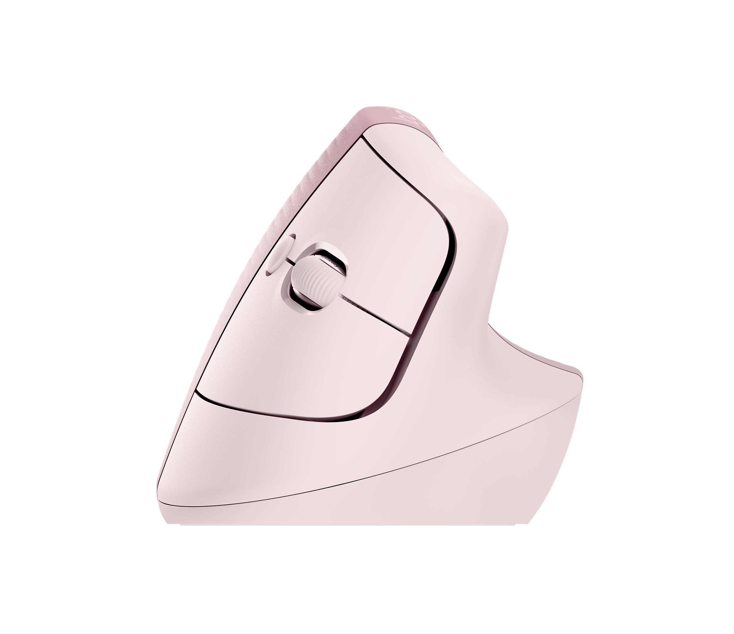 Mouse Optico sem fio Ergonomico Vertical Lift Rose Logitech