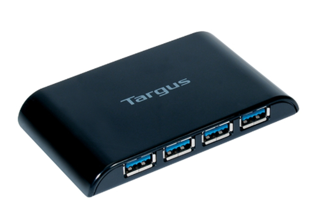 Targus HUB TARGUS ACH124US USB 4 PORTAS USB 3.0 PRETO
