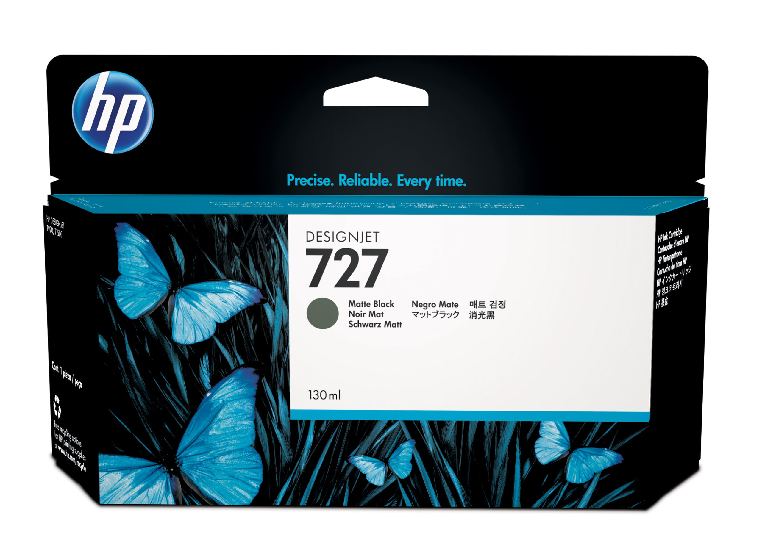 HP Inc. CARTUCHO TINTA HP 727 PRETO FOSCO 130 ML UK