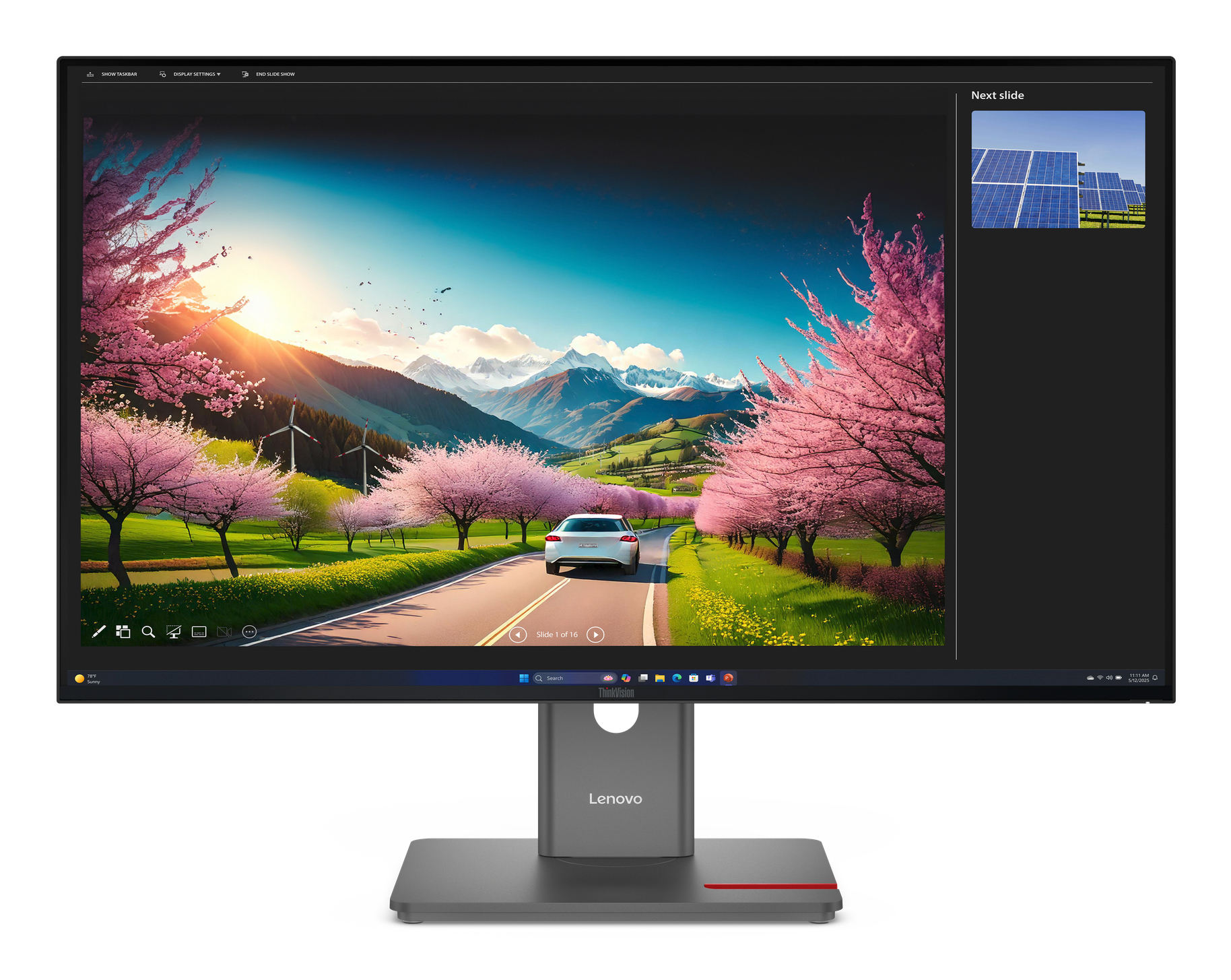 Lenovo PCs MONITOR LENOVO P32UD-40 31.5-IN QHD IPS