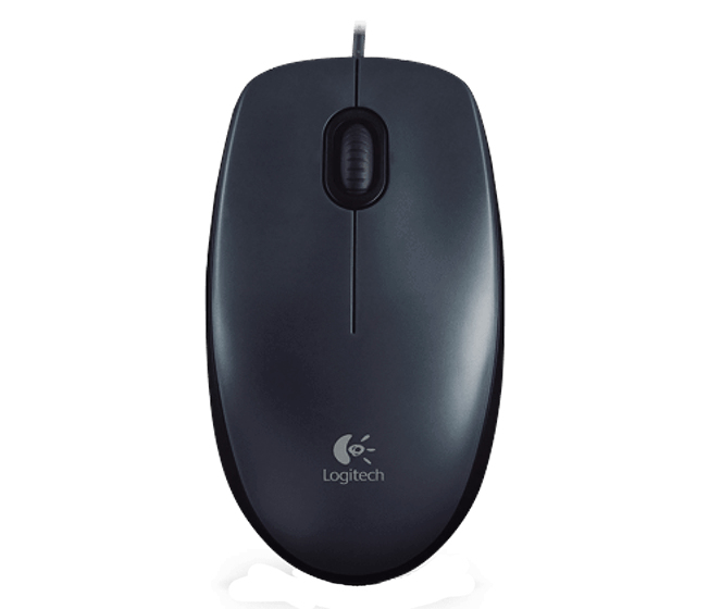 Logitech MOUSE COM FIO LOGITECH M90 CINZA W
