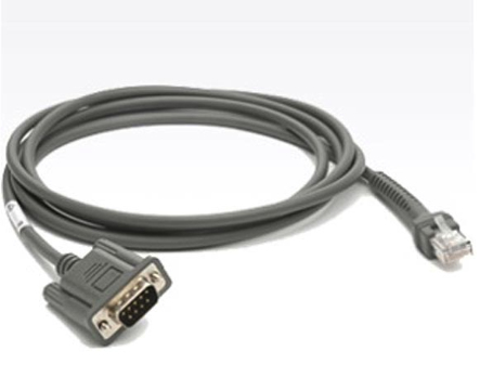 Zebra MULTI-PLANE SCANNER RS232, DB-9 FEMALE CABLE, 16.4FT. (5M)