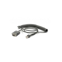Zebra CABO - RS232: DB9 F MEA  2 8 M ESPIRAL  PINO DE ALIMENTA  O 9