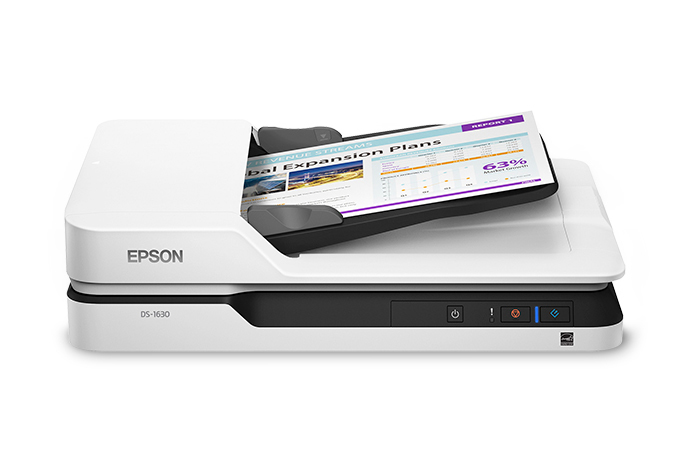 Epson SCANNER EPSON WORKFORCE DS-1630 USB3.0/25PPM/ADF/600DPI/BRANCO