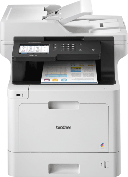 Multifuncional Laser Brother Monocromática A4 Duplex Wi-Fi