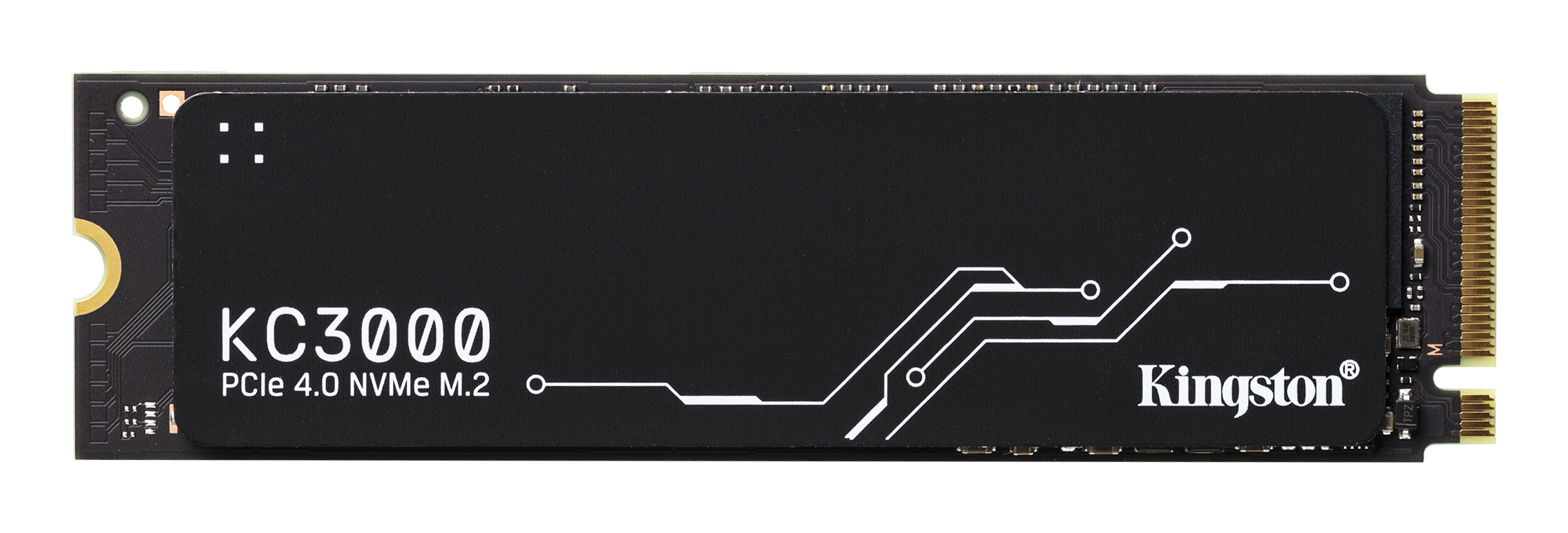 SSD Kingston 1TB KC3000 M.2 2280 Nvme Pcie 4.0 Leitura 7000MB/S Gravacao 6000MB/S - SKC3000S/1024G