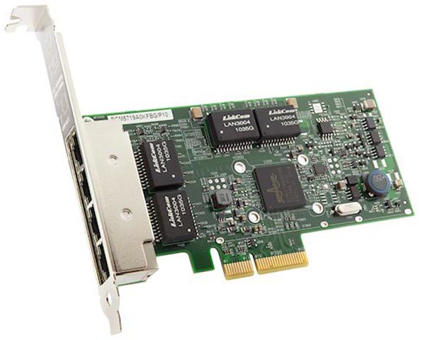Placa de Rede Lenovo ISG 4 portas 1GbE RJ45 7ZT7A00484