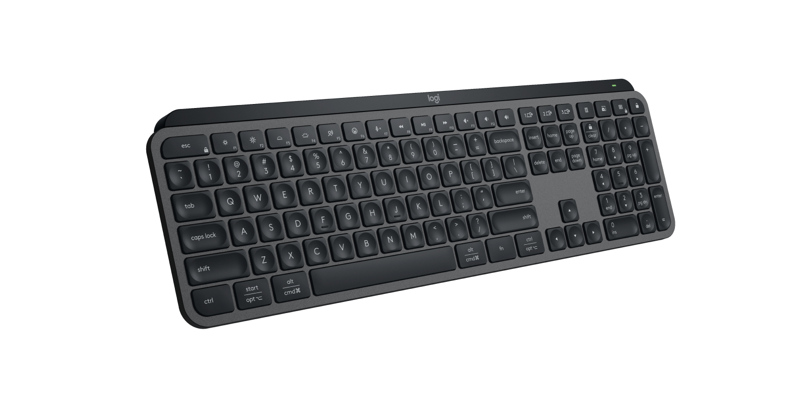 Logitech TECLADO S/FIO BT MULTI DISPOSIT LOGITECH MX KEYS S GRAFITE W