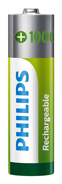 Philips PILHA PHILIPS REC AA 1.2V 1.000MAH COM 2 UNIDADES
