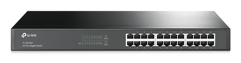 Switch Tp-link 24 PTS Gigabit nao Gerenciavel TL-SG1024