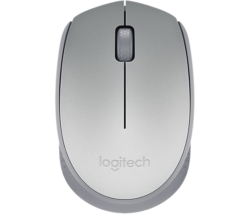 Mouse Optico sem fio M170 Prata Logitech