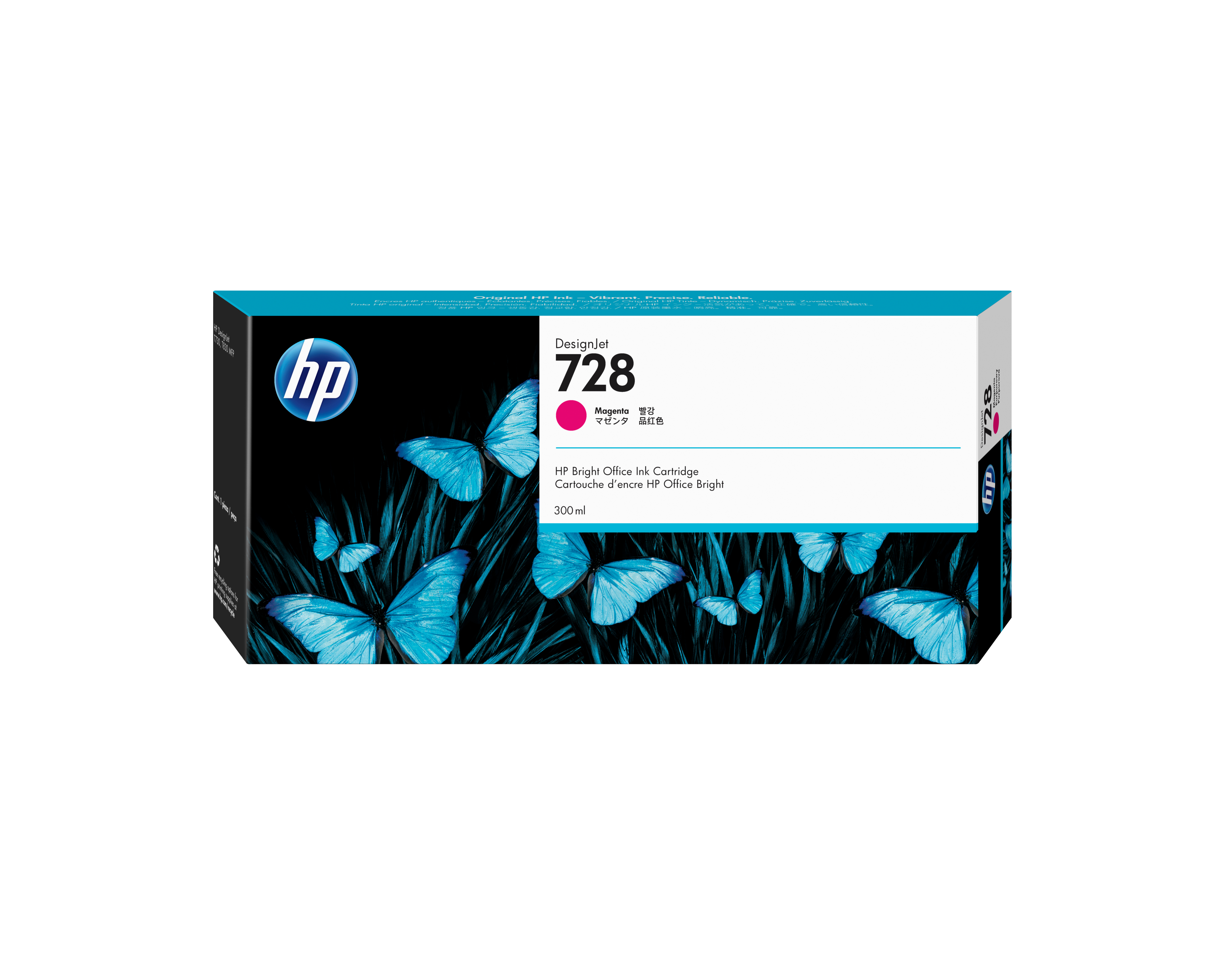 HP Inc. CARTUCHO TINTA HP 728 MAGENTA 300 ML UK