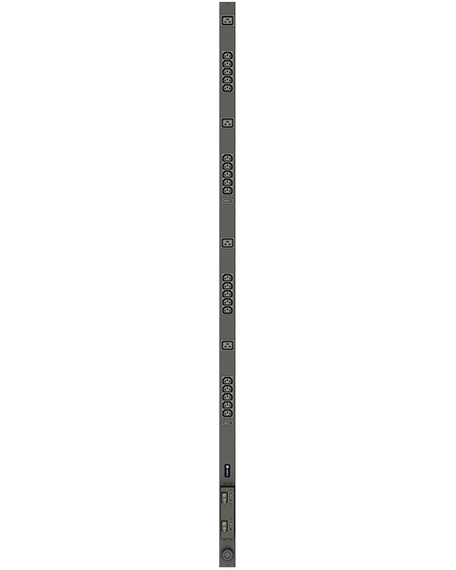 Vertiv R GUA DE TOMADA B SICA GEIST VP7541  TIPO VERTICAL 0U