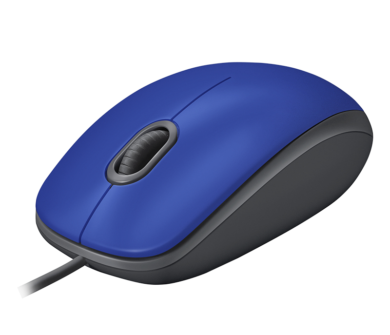 Mouse Optico USB M110 Silent Azul Logitech