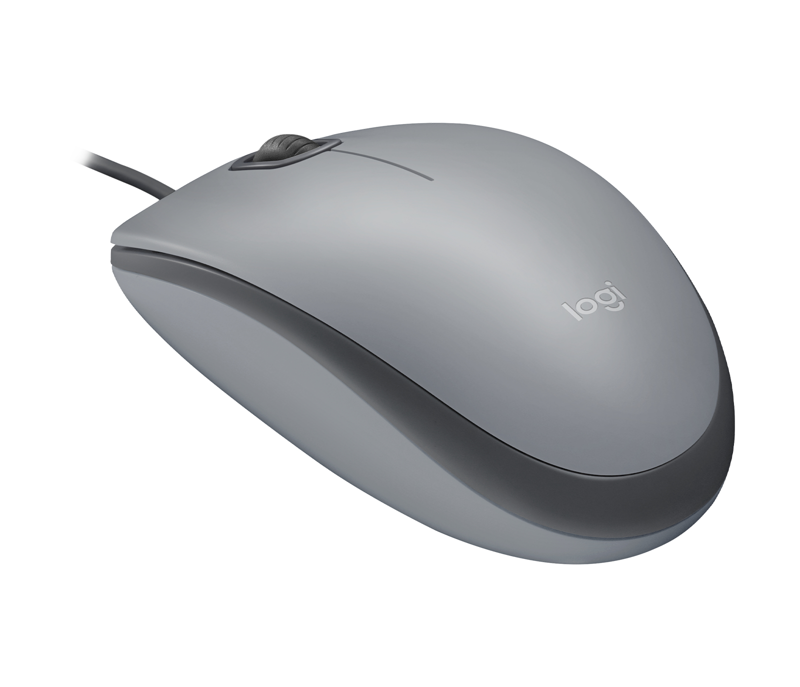 Mouse Optico USB M110 Silent Cinza Logitech