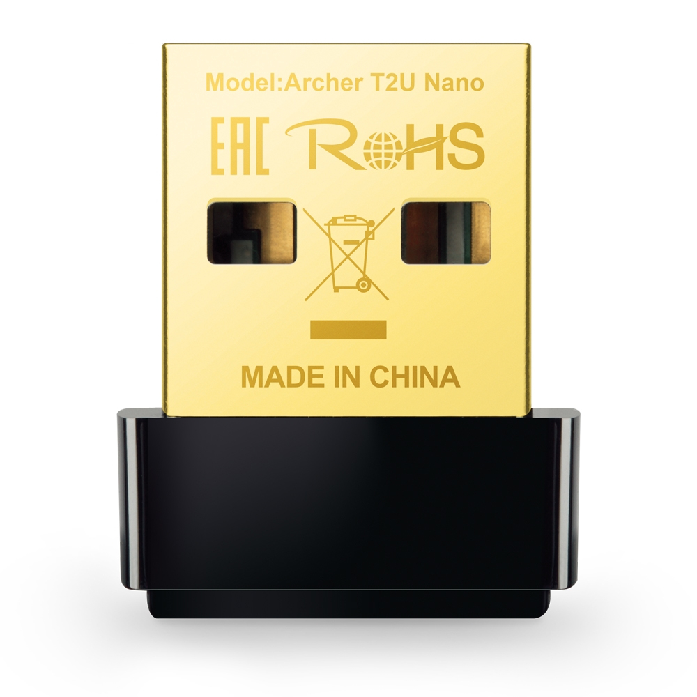Adaptador Tp-link USB Wi-fi 5 AC600 Archer T2U Nano