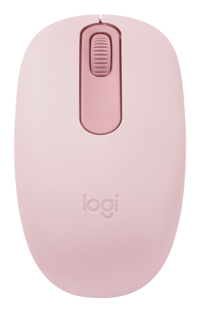 Mouse Optico sem fio M196 Rosa Logitech