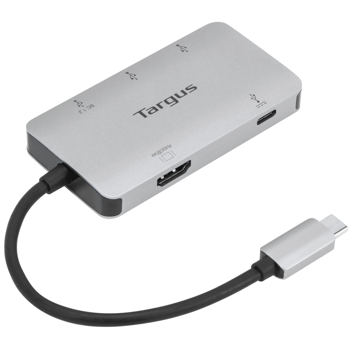Targus DOCKSTATI USB-C SINGLE 4K HDMI ADAPT 100W PD PASSTHRU HDMI 3USB/A