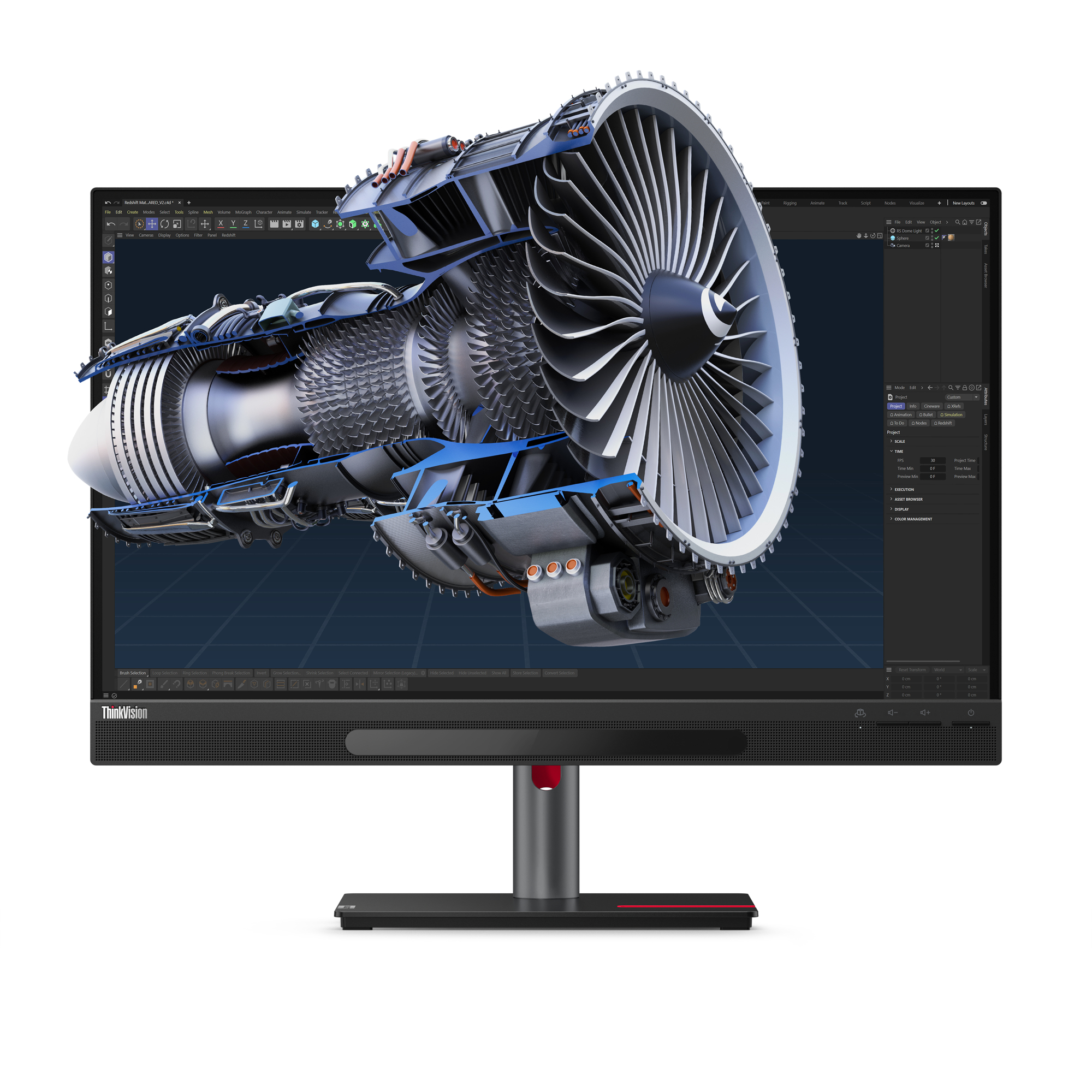 Lenovo PCs MONITOR LENOVO 27 3D UHD IPS