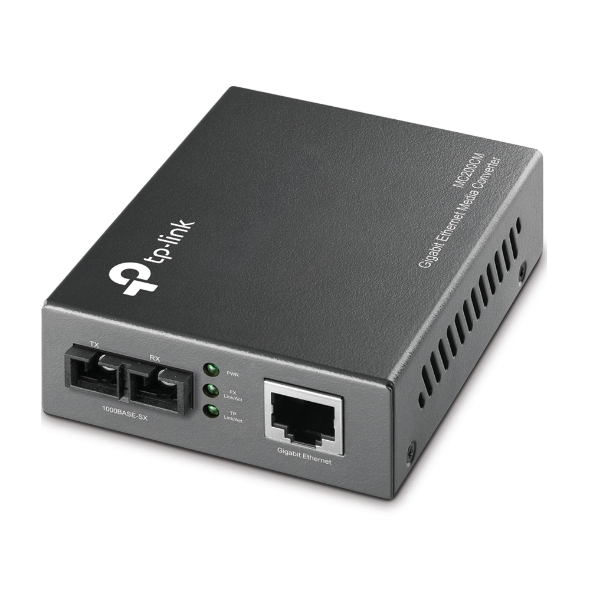 Conversor de Midia Tp-link Omada Gigabit Multimodo 0,5KM MC200CM