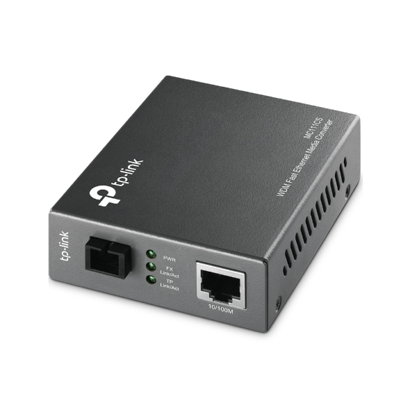 Conversor de Midia Tp-link Omada Fast Monomodo 20KM MC111CS