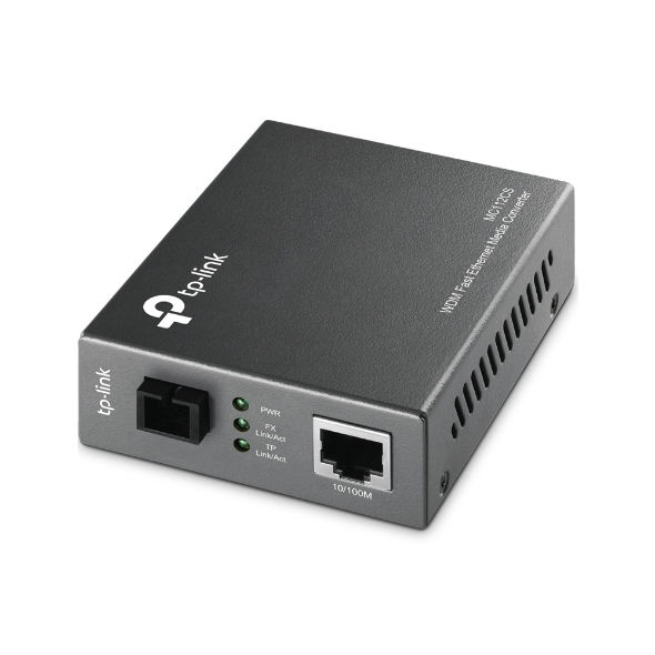Conversor de Midia Tp-link Omada Fast Monomodo 20KM MC112CS