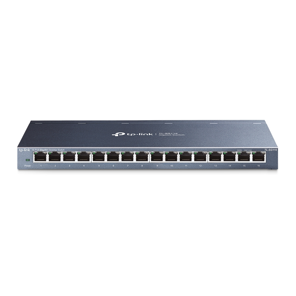 Switch Tp-link Omada 16 PTS Gigabit nao Gerenciavel TL-SG116