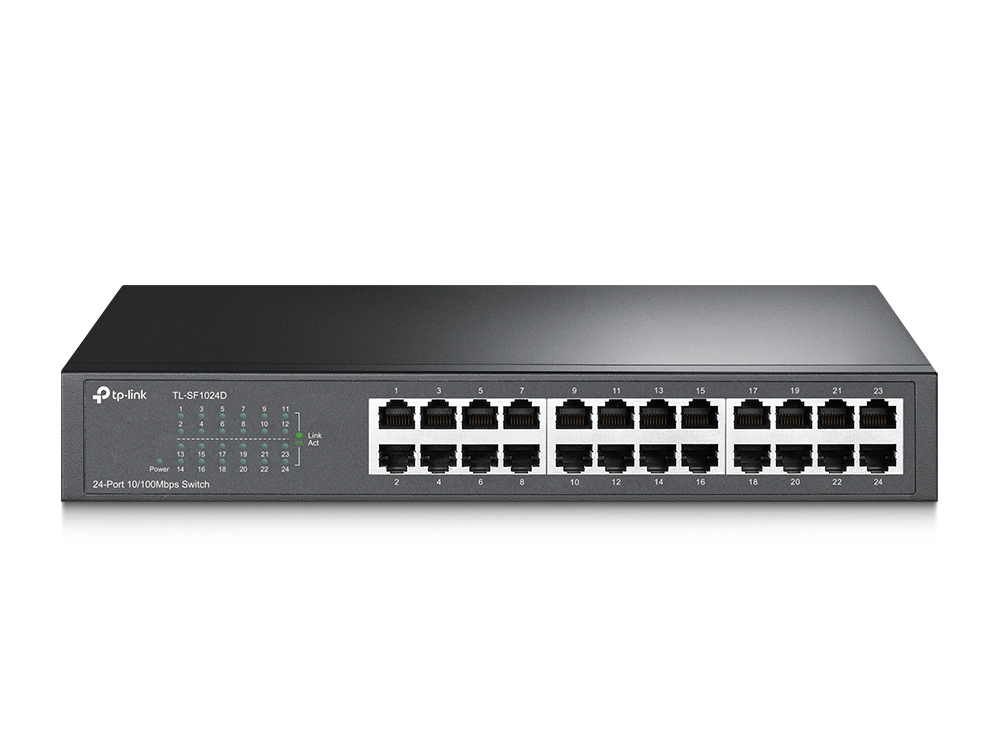 Switch Tp-link Omada 24 PTS Fast nao Gerenciavel TL-SF1024D