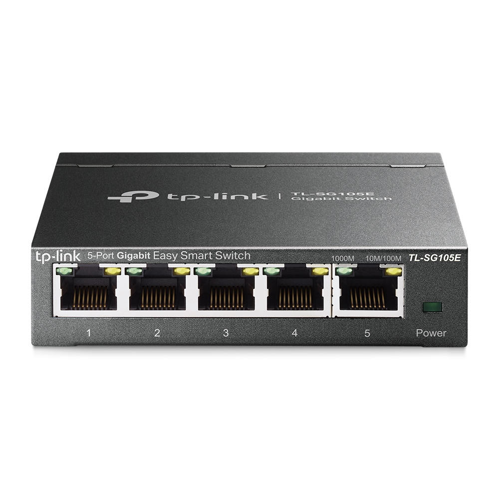 TP-Link SWITCH TP-LINK SG105E 5 PORTAS SMART