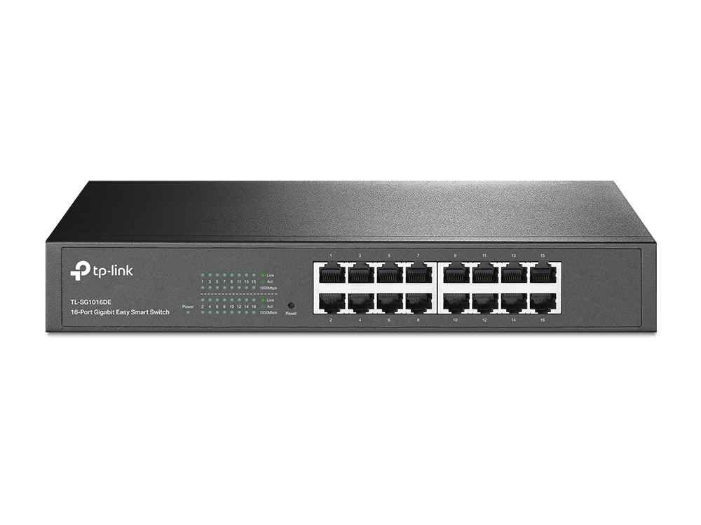 Switch Tp-link Omada 16 PTS Gigabit nao Gerenciavel TL-SG1016DE