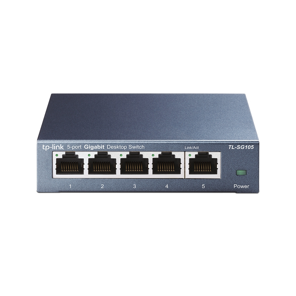 Switch TP-LINK Mesa 5 Portas 10/100/1000Mbps