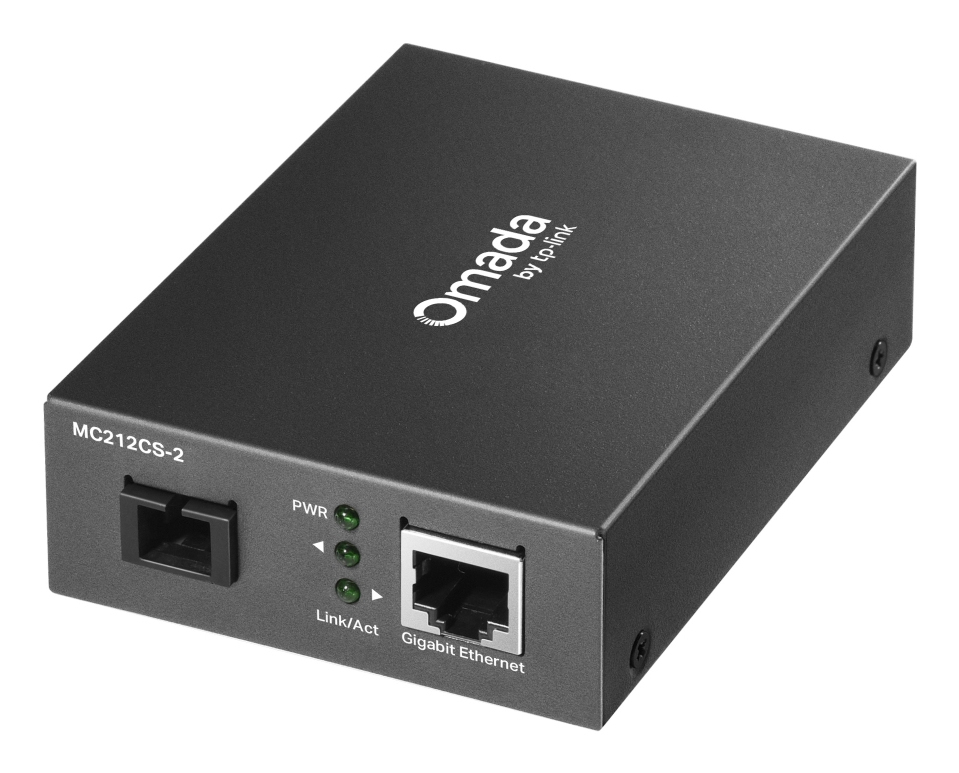 Conversor de Midia Tp-link Omada Gigabit WDM MC212CS-20
