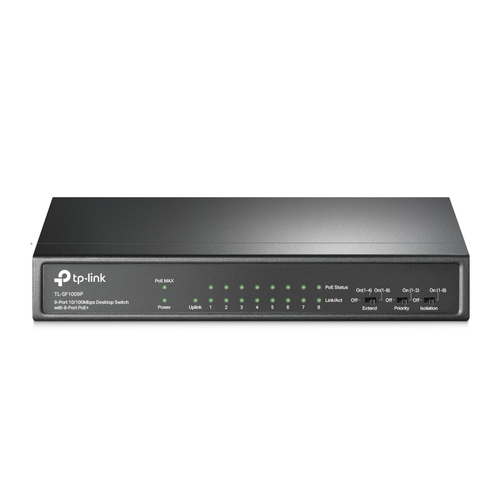 Switch TP-LINK, Switch de Mesa, Switch TP-LINK de Mesa TL-SF1009P, Switch TL-SF1009P