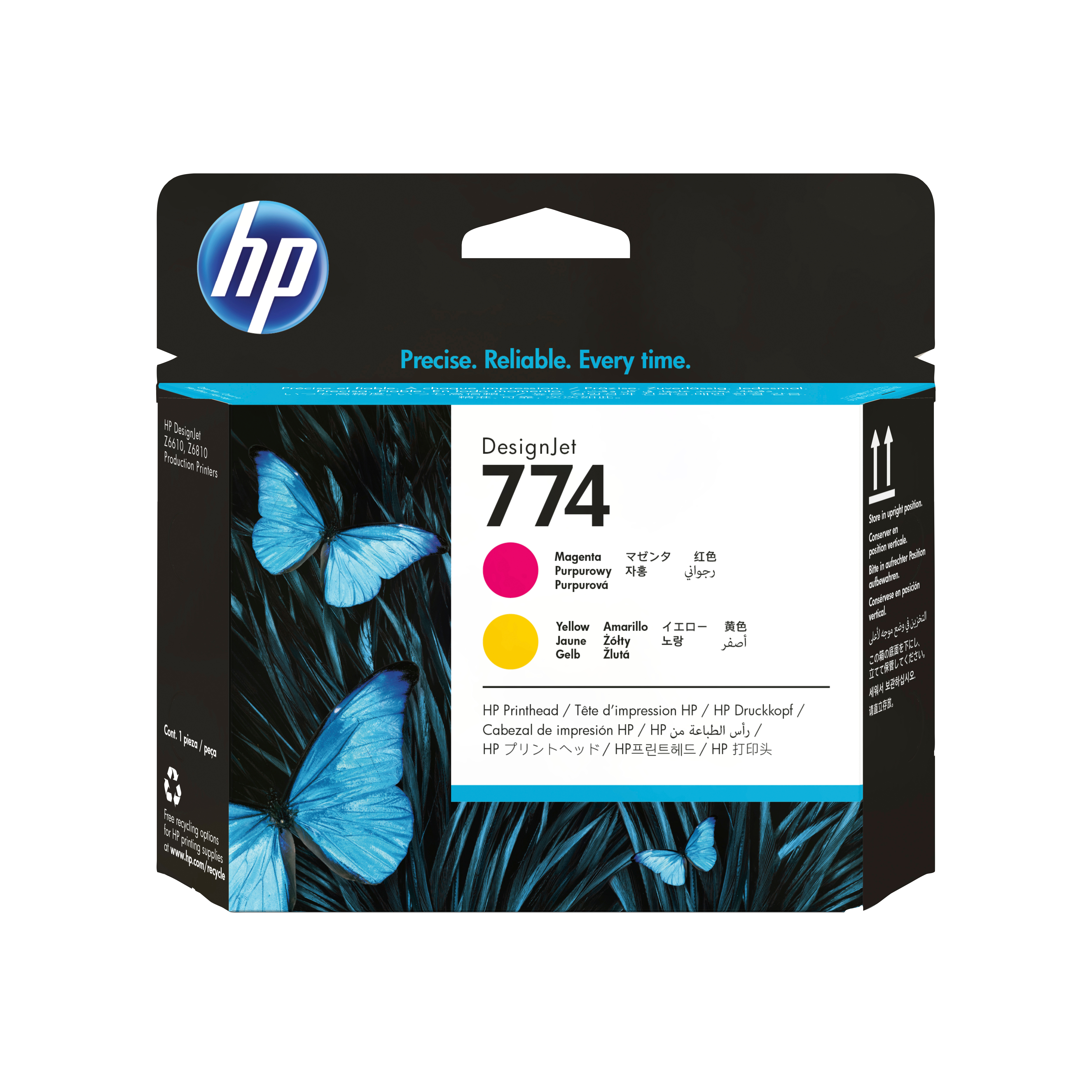 HP Inc. CABECA IMPRESSAO PLOTTER HP 774 MAGENTA/AMARELO