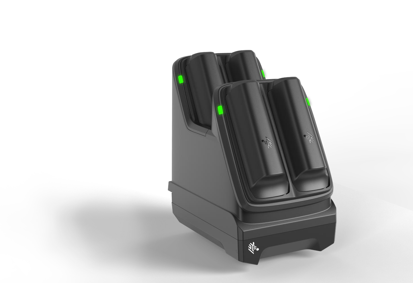 Zebra MC22/27 4-SLOT BATTERY CHARGER CHARGES FOUR SPARE BATTERIES