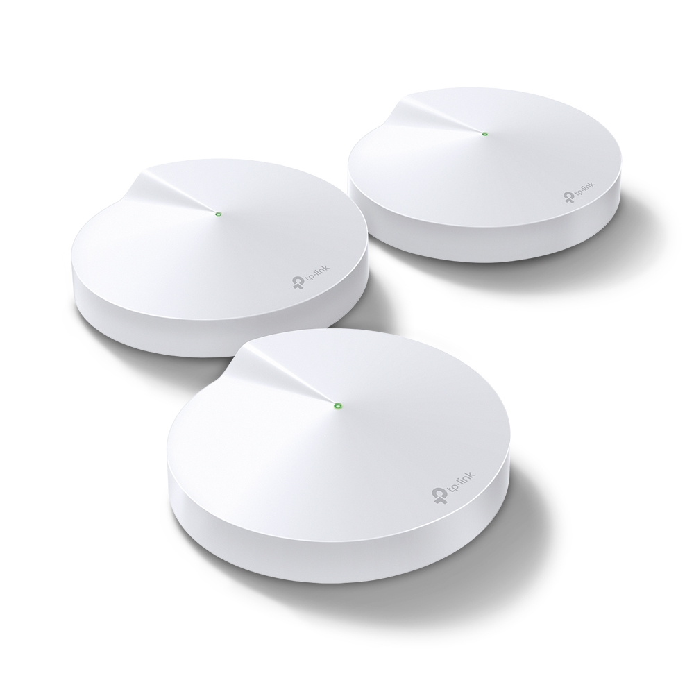 Roteador Tp-link Wi-fi 5 Dual Band AC1300 Gigabit Mesh Deco M5(3-PACK)