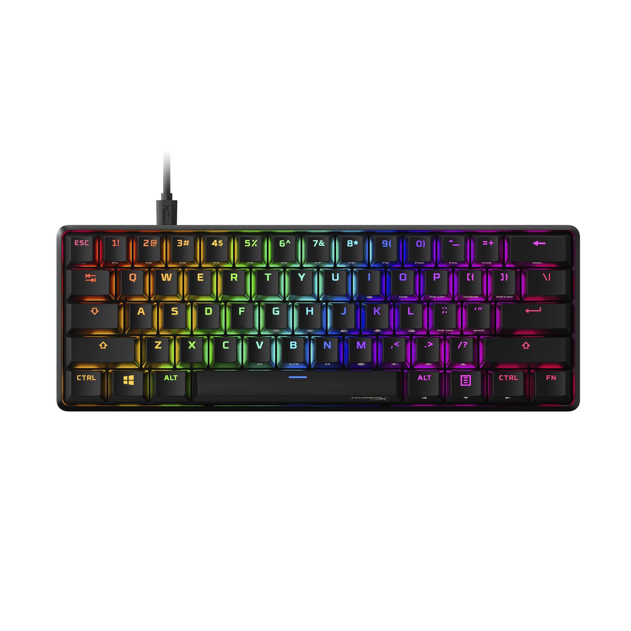 Hyperx TECLADO MECANICO HYPERX GAMER ALLOY ORIGINS TKL 60 RED