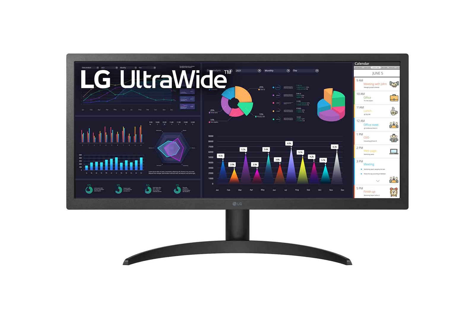LG MONITOR LG 25.7  ULTRAWIDE/HDMI VESA/FHD/IPS/1MS/HDR10/AMDFREESYNC