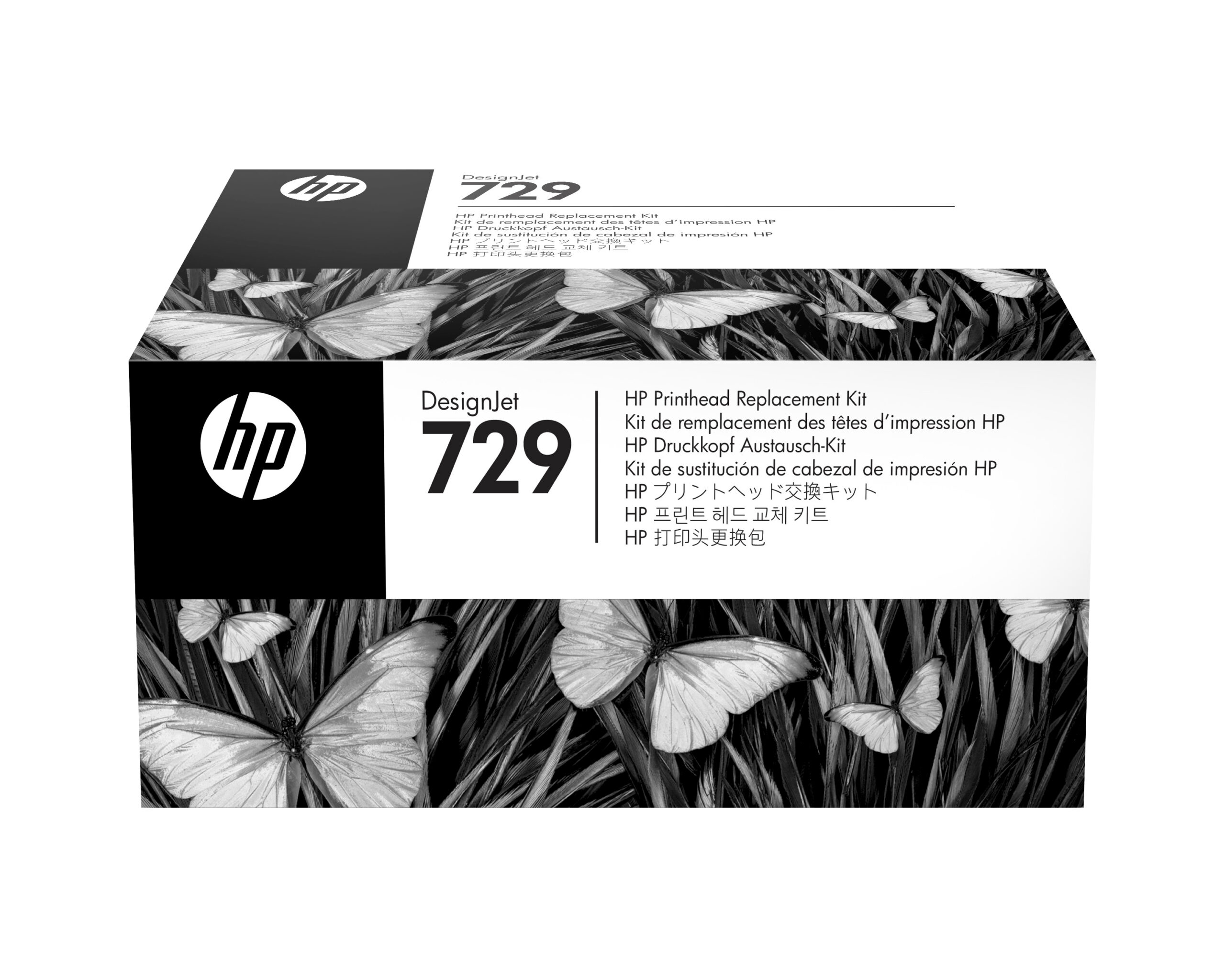 HP Inc. CABECA IMPRESSAO HP 729 PRETO MATE/CIANO/MAGENTA/AMARELO UK