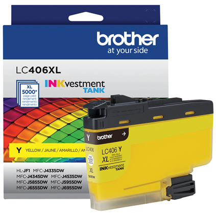 Cartucho de Tinta Brother Amarelo 5K