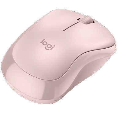 Mouse Optico sem fio M220 Silent Rosa Logitech