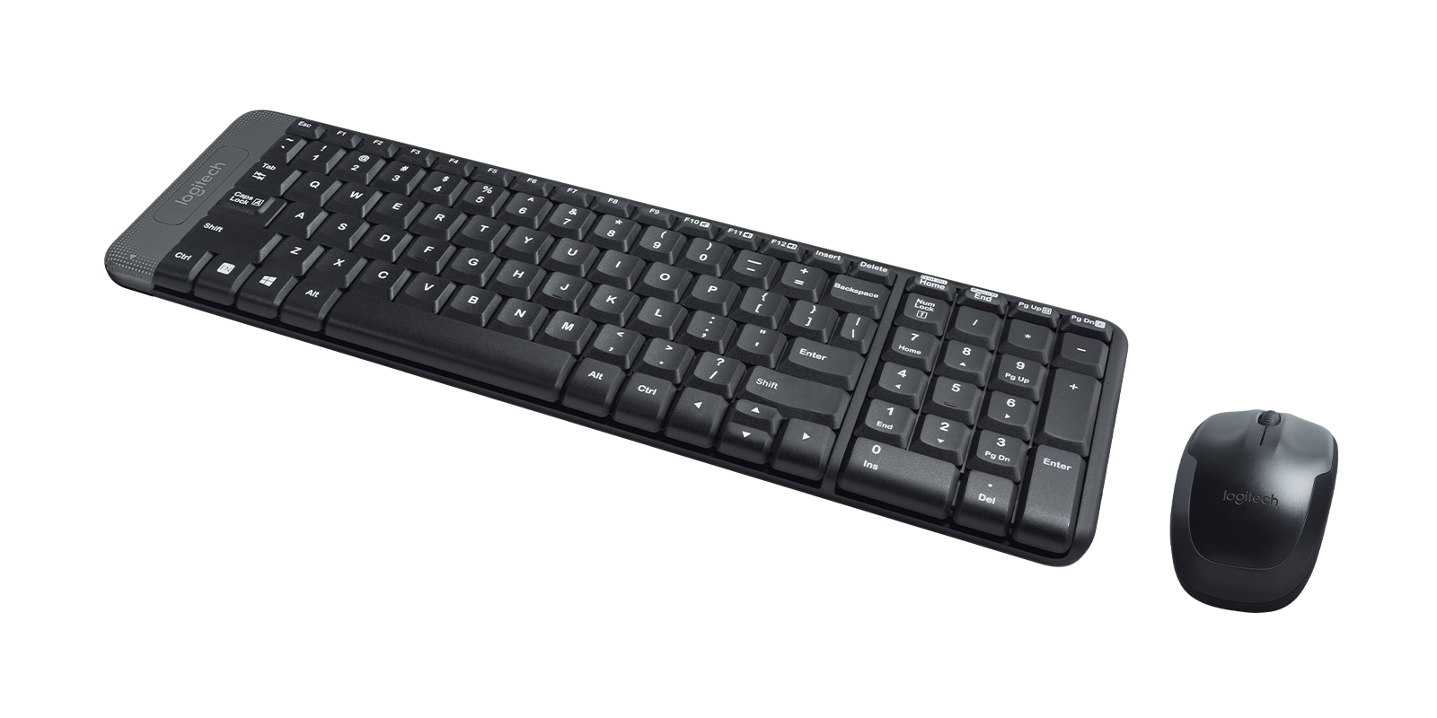 Logitech COMBO TECLADO E MOUSE SEM FIO LOGITECH MK220 CINZA W