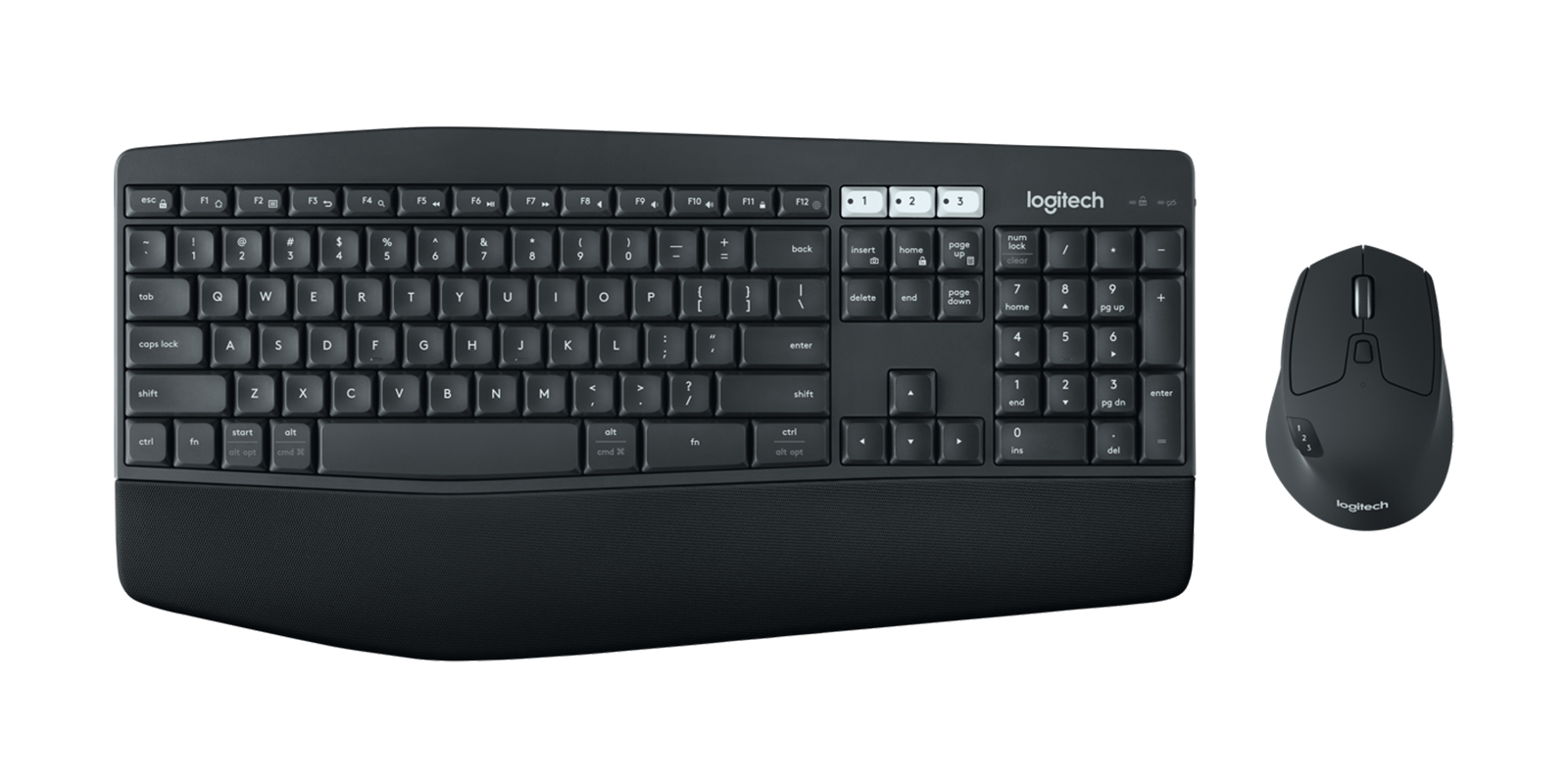 Logitech COMBO TECLADO E MOUSE SEM FIO LOGITECH MK850 CINZA