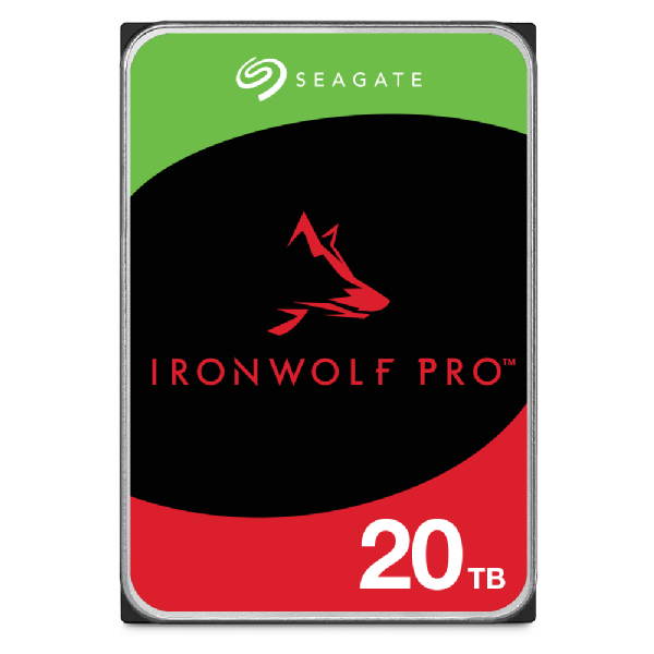 HD Interno 20TB Seagate Ironwolf NAS 3.5 Sata 256MB ST20000NT001