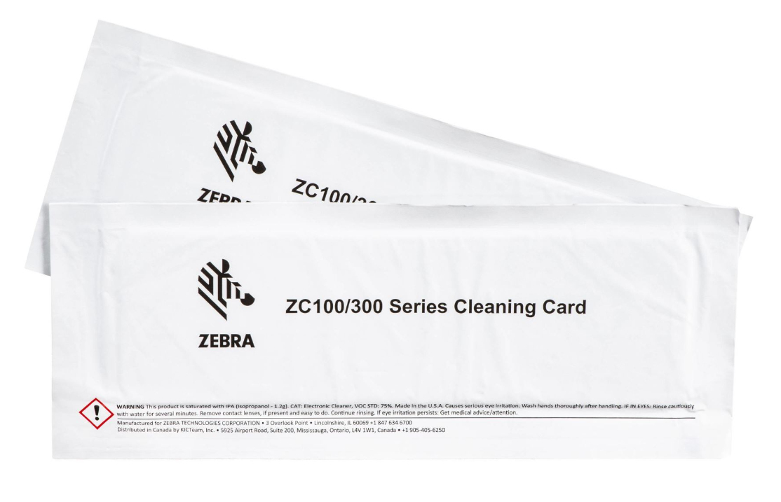 Zebra KIT LIMPEZA ZEBRA IMPRESSORA ZC100,